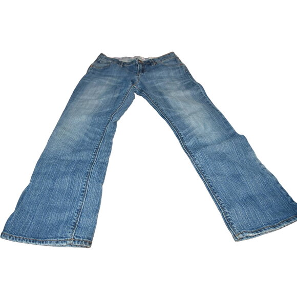 Gap Kids Denim Overall Shorts, NWT, Large Size 10, Medium Blue - Picture 2 of 5